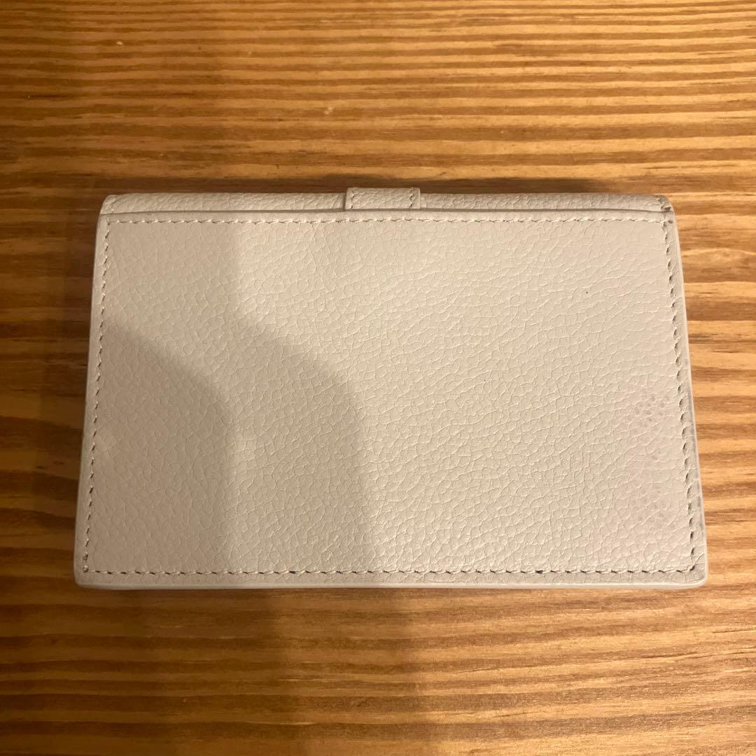 SAINT LAURENT ホワイト 名刺入れ