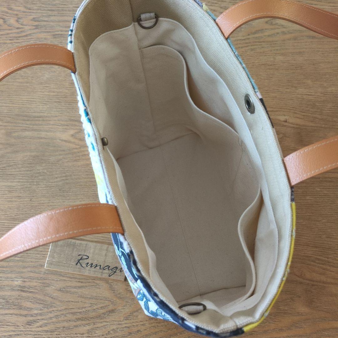 【1556】パッチワーク ハンドバッグ＊ミナペルホネン