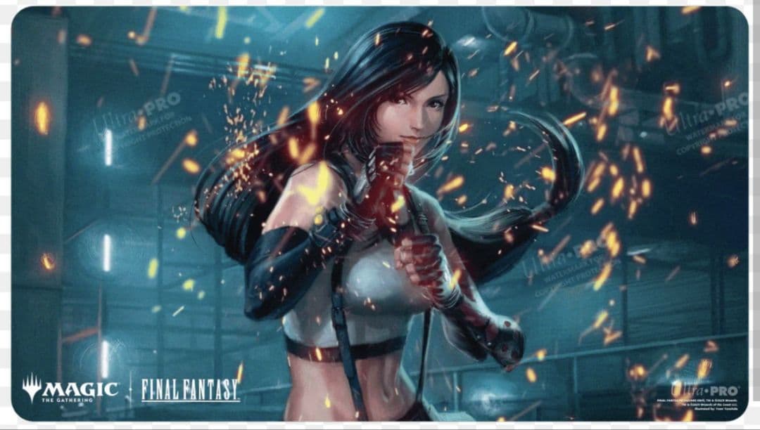 mtg ultrapro 公式 プレイマット 格闘家、ティファ fic