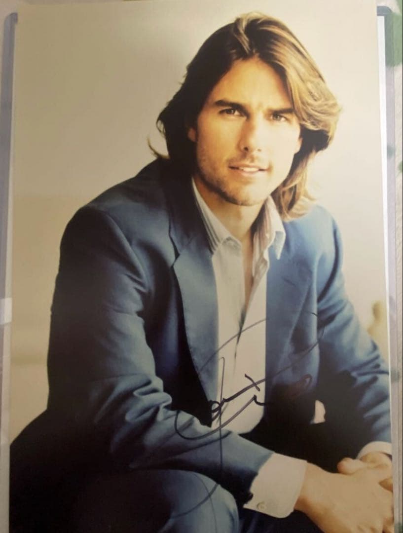 トム・クルーズ 直筆サイン入りポートレート SCREEN