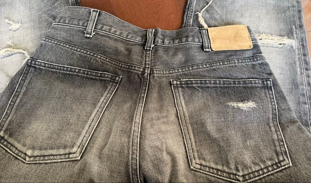 専用　CELINE 24SS ヴィンテージ加工 デストロイ デニムパンツ