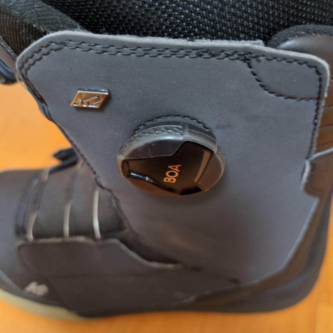 K2 BOUNDARY 28センチ　スノーボードブーツ　ダブルボア