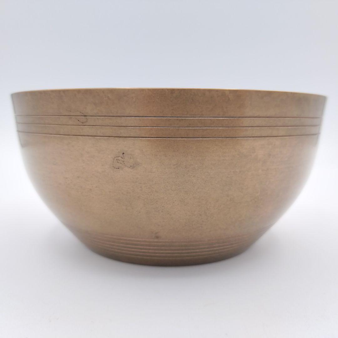 a197 建水　砂張建水　瓔珞　吉羽興兵衛　茶道具　茶道　古物　響銅