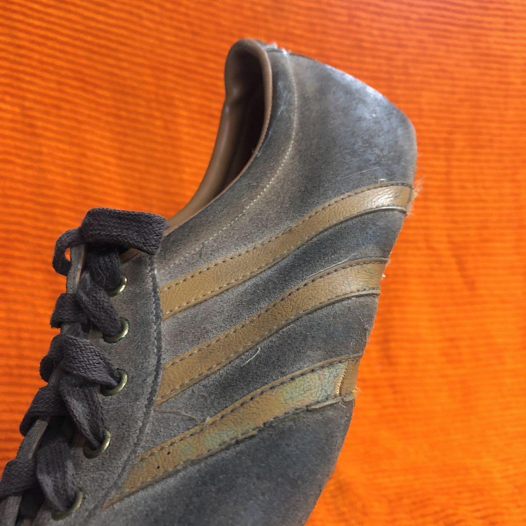 adidas アディダス　スニーカー　タバコ　スウェード　キット　バナナ