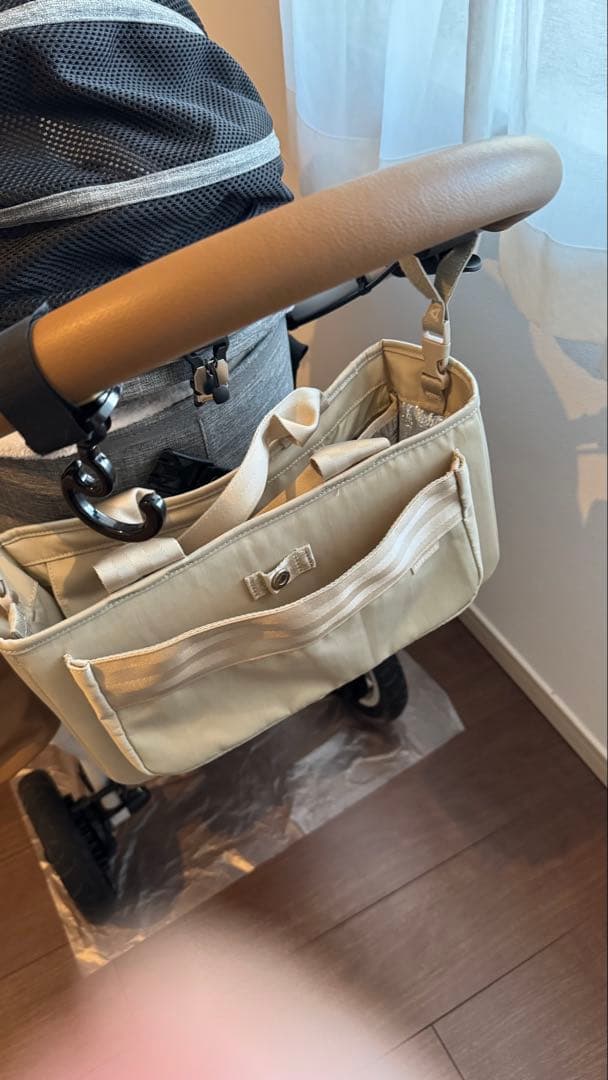 5000円引き【カバー＆バッグ付き】エアバギーDOME 3 グレー