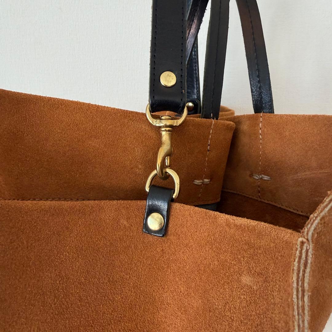 Clare V.アパルトモン購入キャメルスウェードトートCLARE VIVIER