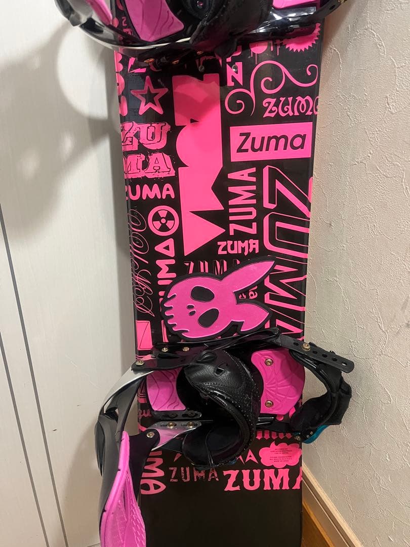 高身長女性！BURTONステッカー付き！ZUMA 150cm バインセット