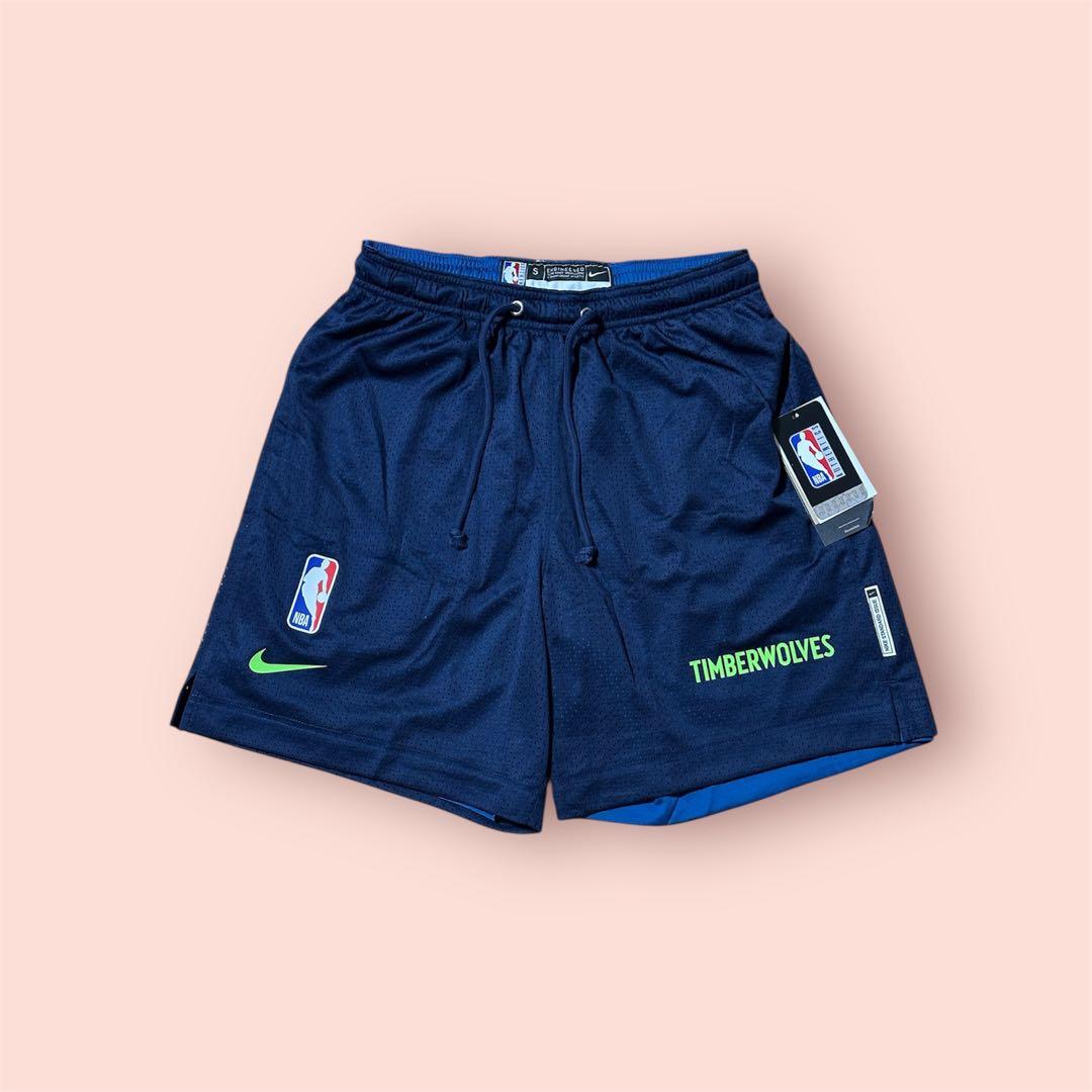 ウルブズ NBA25シーズン選手支給品リバーシブルプラクティスパンツSサイズ