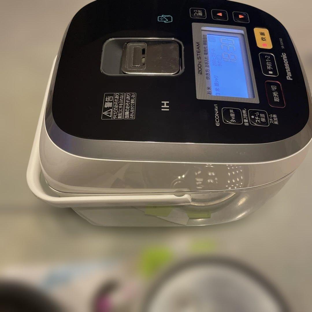 Panasonic 炊飯器 SR-SX102 IH 200℃スチーム