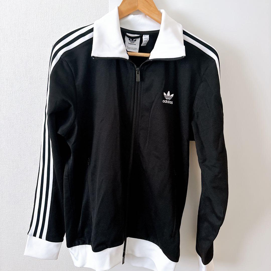 adidas アディカラー ベッケンバウアー トラックトップ ジャージ 黒