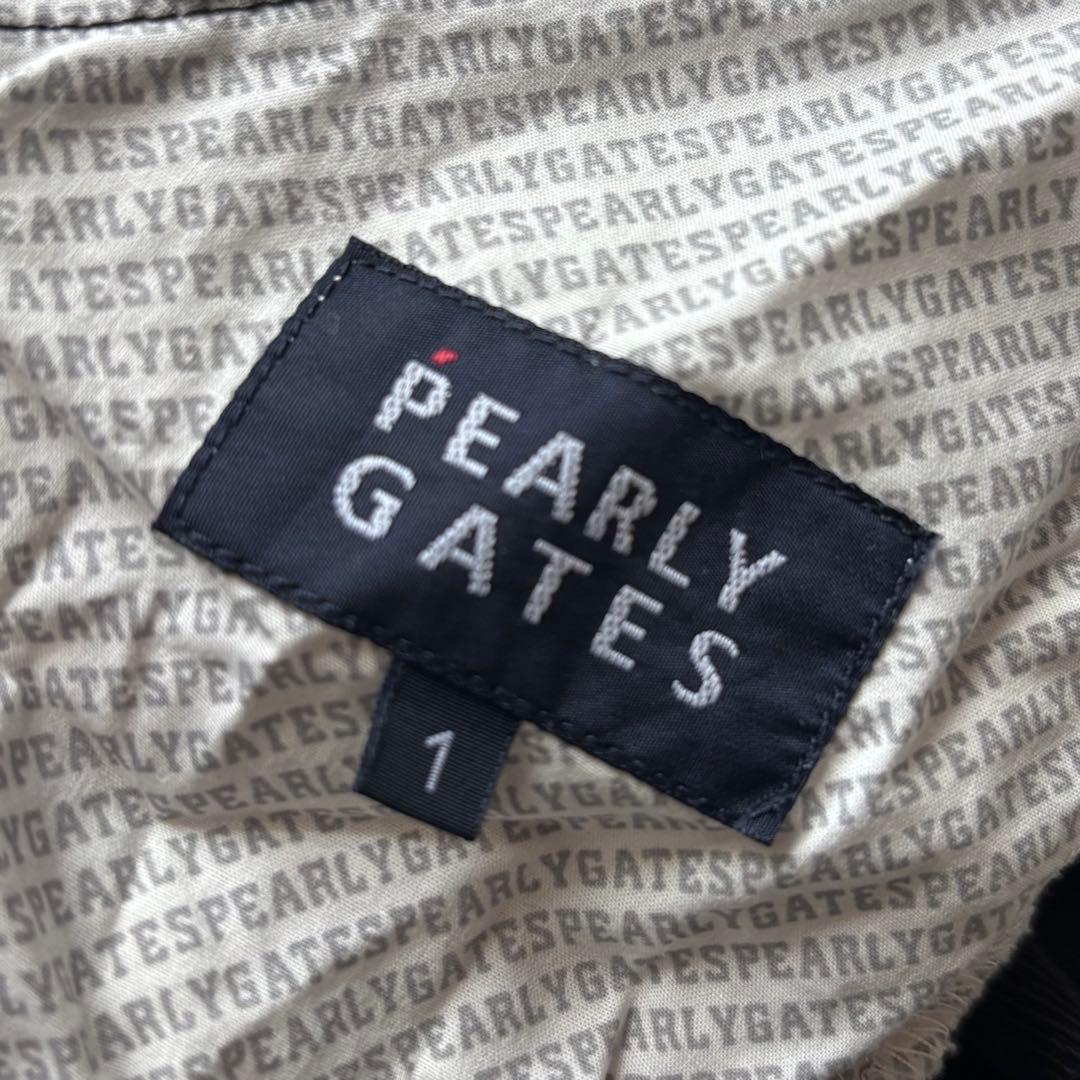 PEARLY GATES パーリーゲイツ ストレッチロングパンツ ブラック 1
