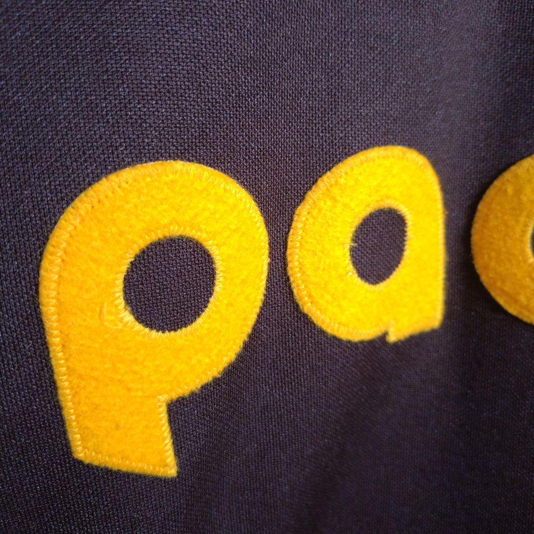 MLB★USA製 人気 パドレス 刺繍ロゴ ワッペン付 ゲームシャツ 茶 L