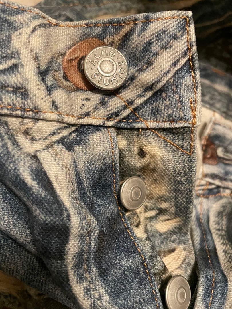 Acne Studios グラフィックデニムパンツ EUR 46