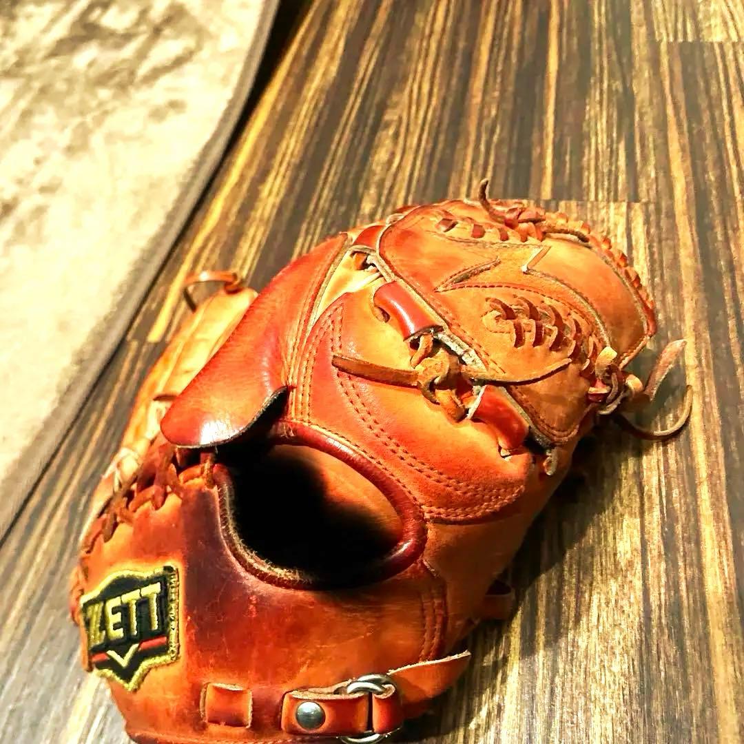 MIZUNO 硬式グローブ オレンジ