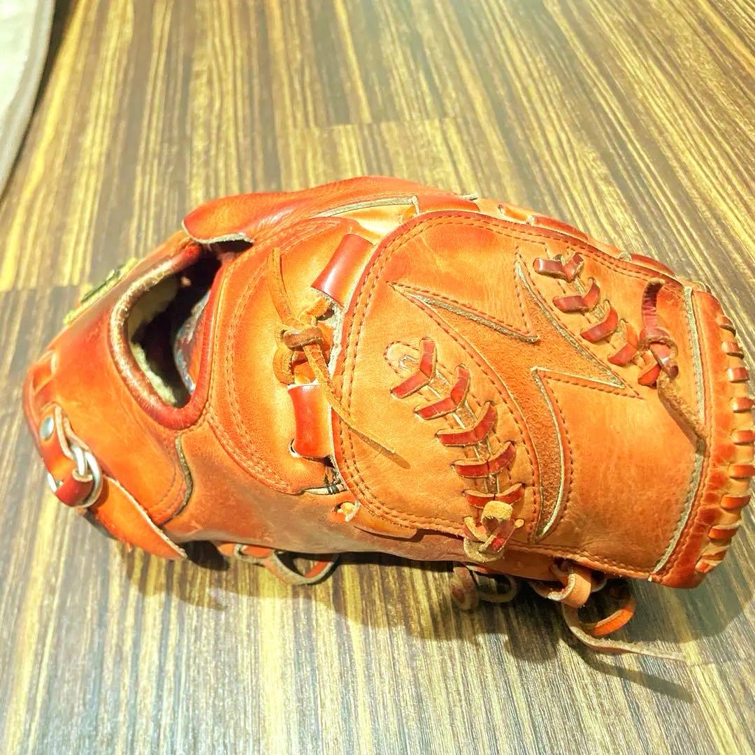 MIZUNO 硬式グローブ オレンジ