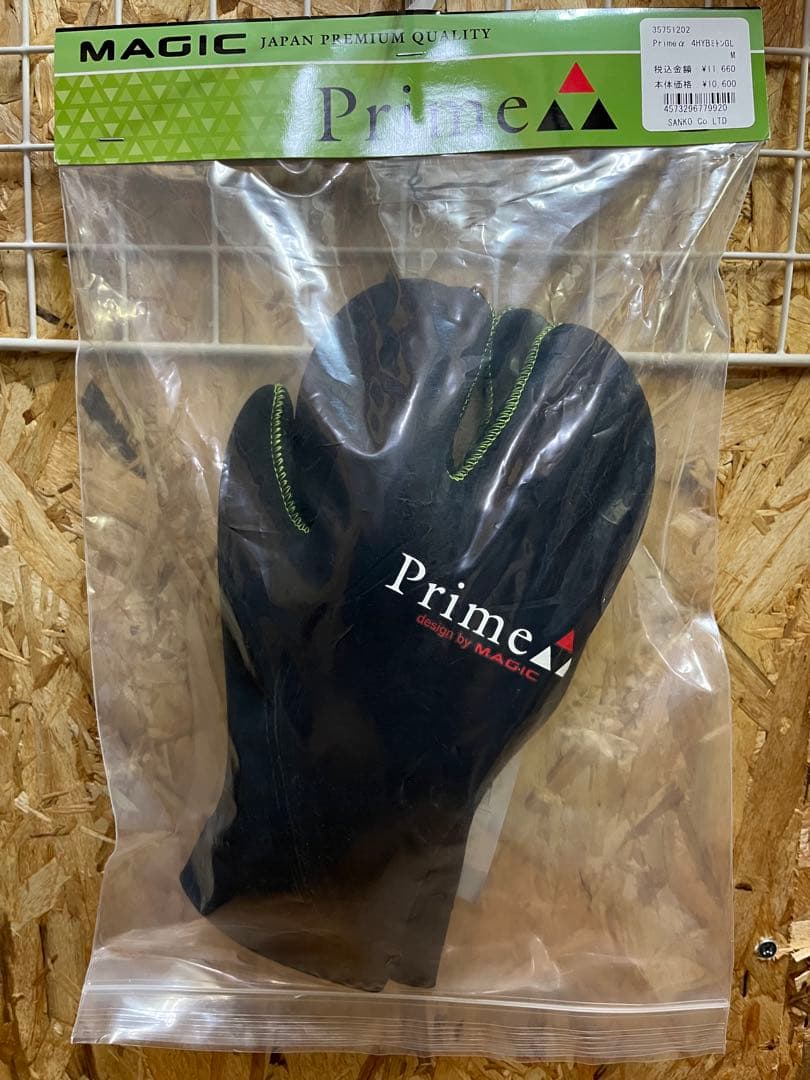 マジック　☆ Prime 4mm HYBミトン サイズM サーフィン　グローブ