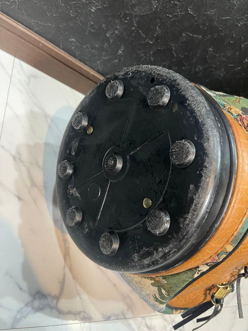 ミッキーマウス柄 ゴルフバッグ・キャディバッグ　レトロ　レザー