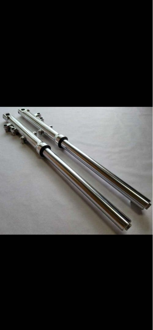 最終値下ゼファー400フロントフォークOH後未使用品/新品インナーチューブ39π