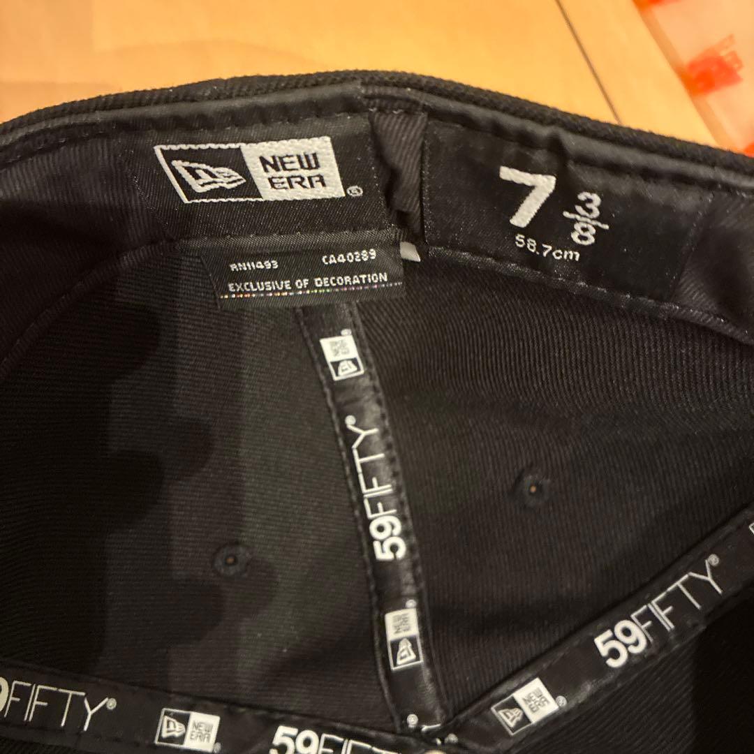 THE BLACK EYE PATCH NEW ERA キャップ 7 3/8