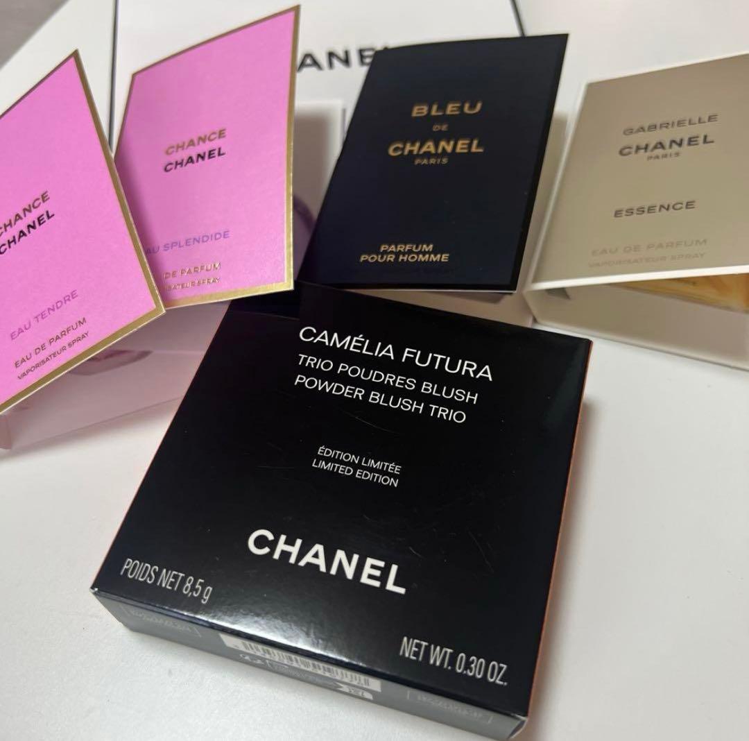 新品未使用 CHANEL カメリアフトゥーラ パウダーチーク 限定品