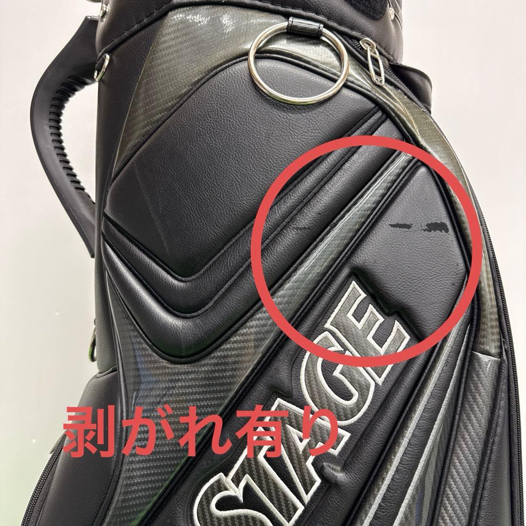 TOURSTAGE ツアーステージ　ゴルフバッグ　9インチ　ブラック　ゴルフ