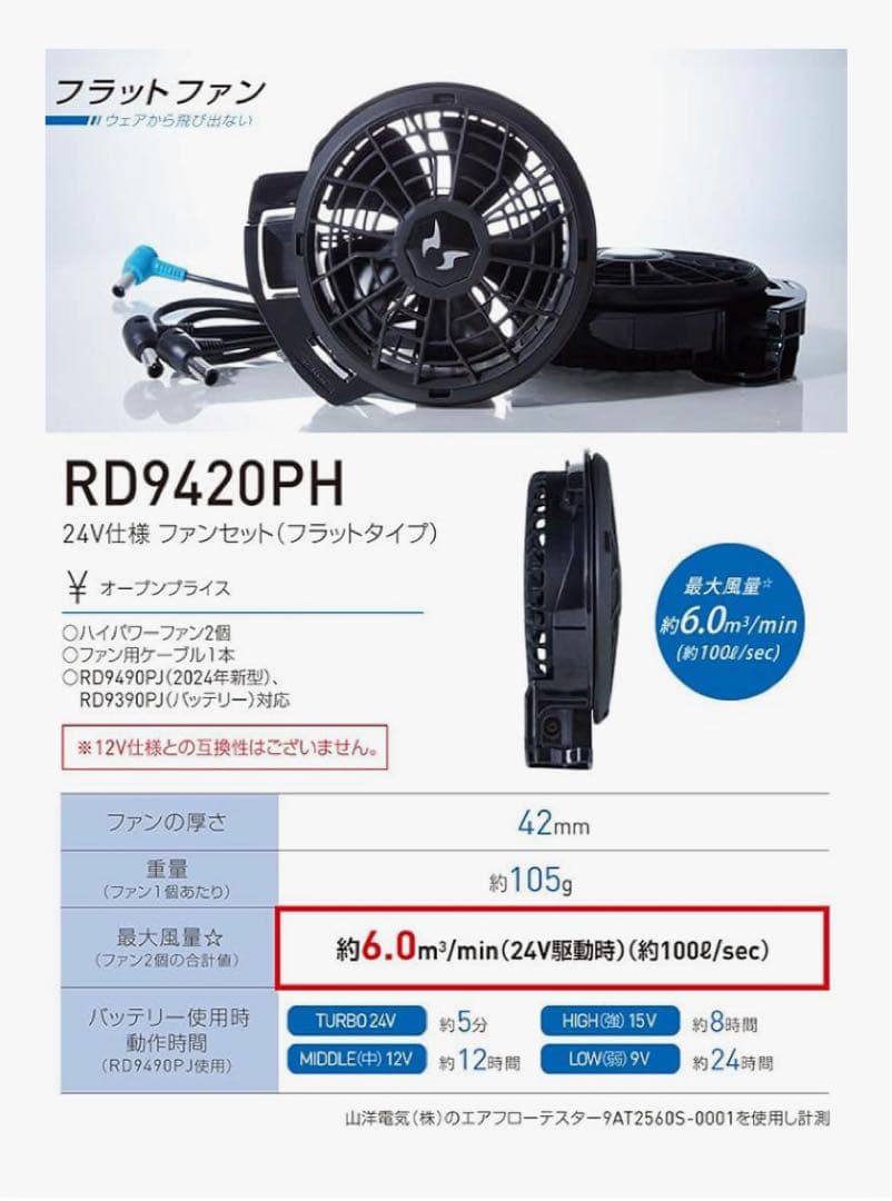 リチウムイオンバッテリー サンエス <RD9590PJ RD9420PH>