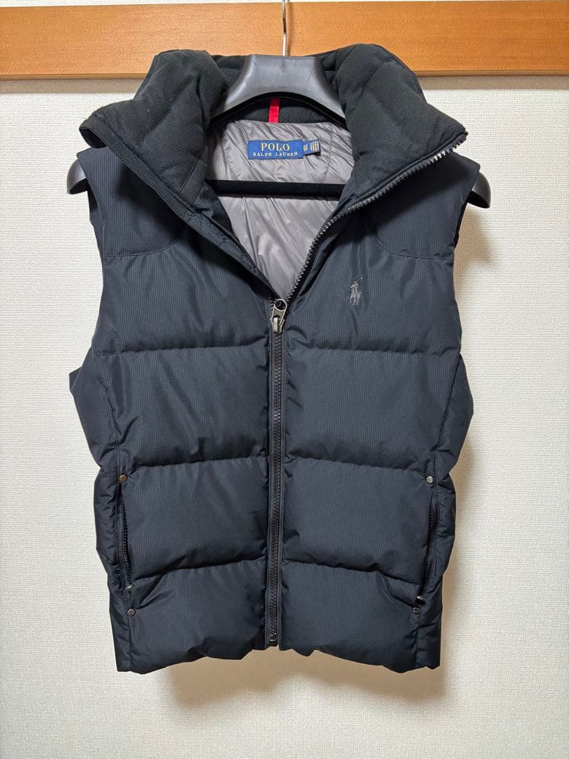ラルフローレン　ダウンベスト　XS 黒
