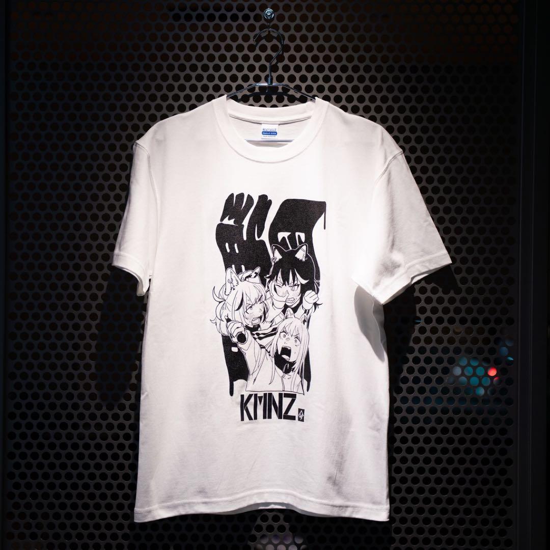 KMN T WHITE - DROPS Lサイズ KMNZ Tシャツ