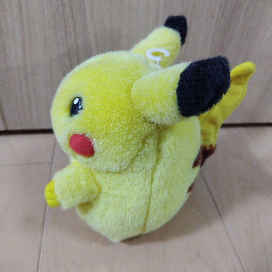 初期　ピカチュウ　ぬいぐるみ　レトロ　トミー　おなかを押すと鳴く