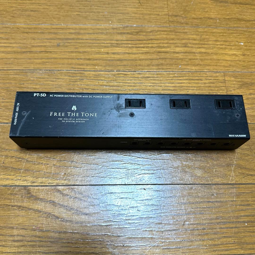 ケーブル2本付き！FREE THE TONE PT-5D パワーサプライ