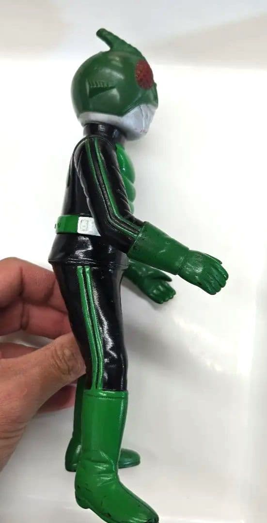 仮面ライダー☆ソフビ　当時物☆ミドルサイズ　旧バンダイ　美品！