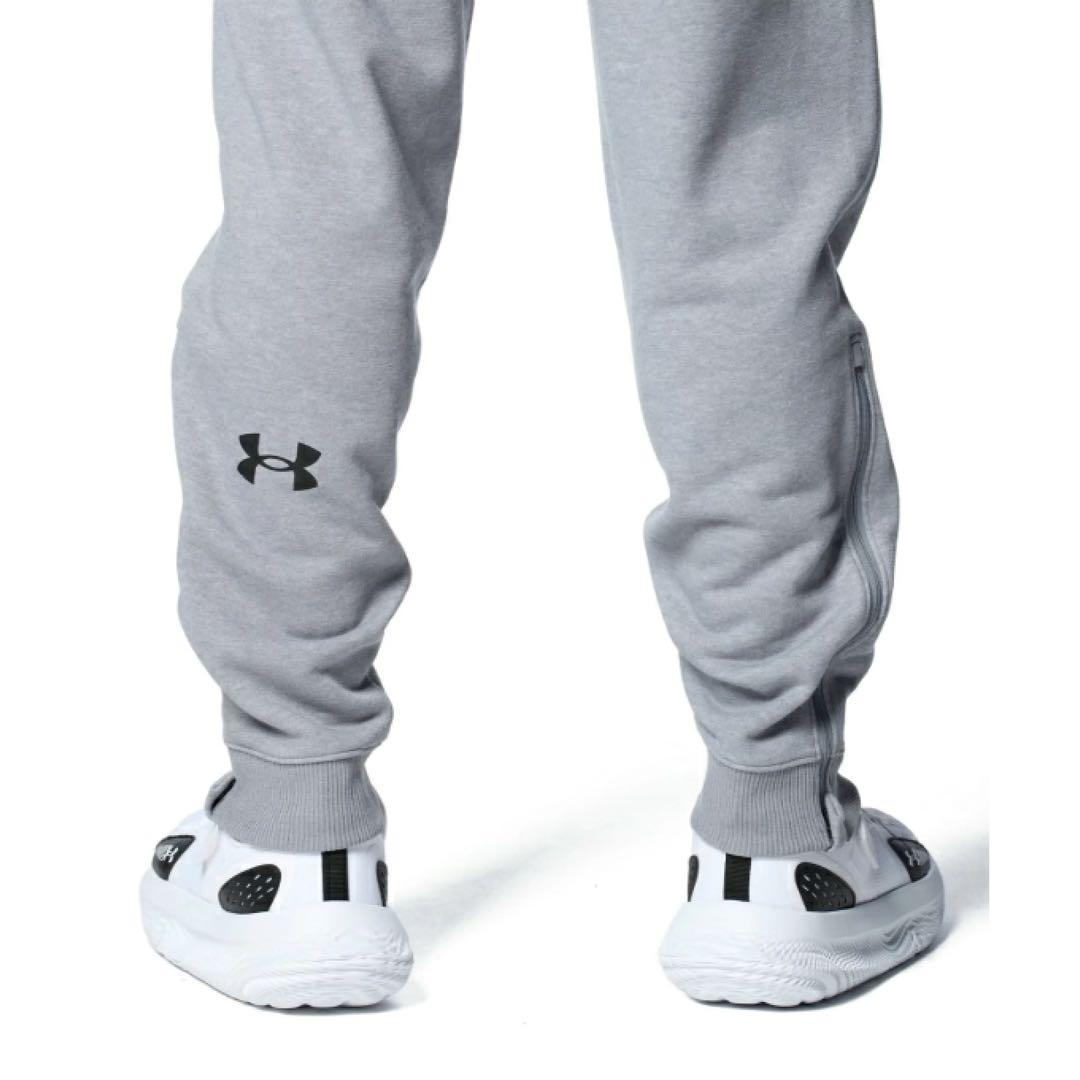 新品　アンダーアーマー　メンズ　スウェット上下セット　バスケウェア　Lサイズ