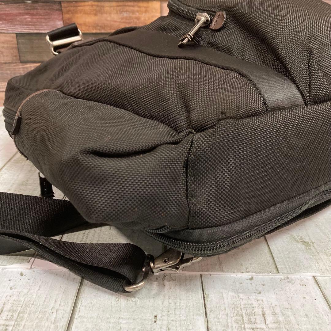 トゥミ　TUMI　ビジネスバッグ　3way ネームタグ　リュックサック　黒