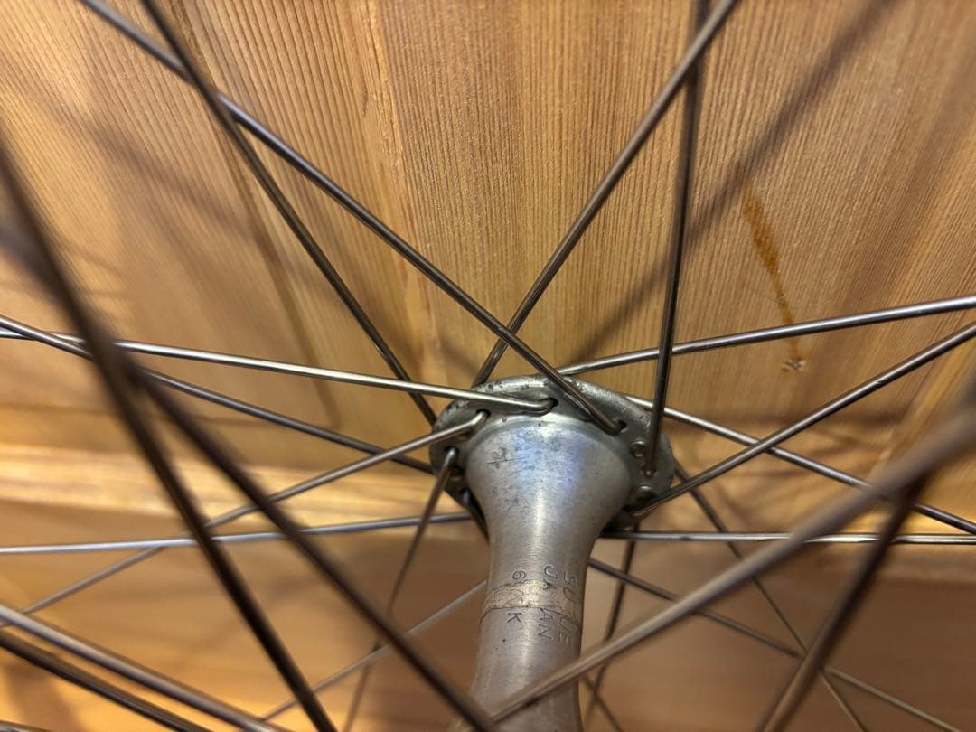 ARAYAリム　700cクリンチャー　完組ホイール前後セット　スプロケ付き