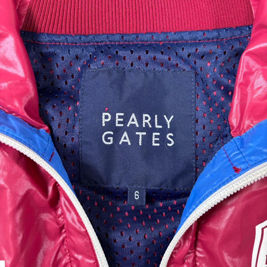 パーリーゲイツ 89 ナイロンプルオーバー ロゴ入り ゴルフウェア XL相当