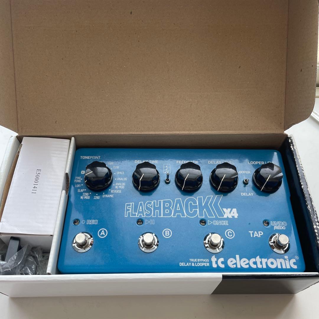 ギター Tc electronic flashback x4 delay looper