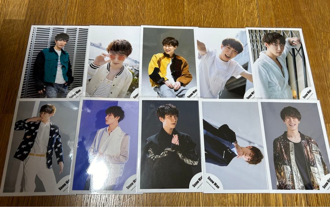 Man 渡辺翔太 公式写真 123枚まとめ売り