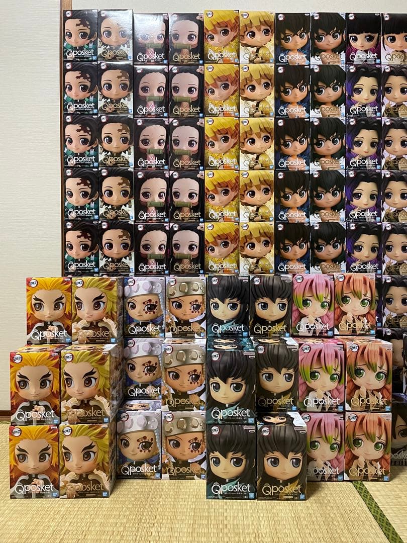 鬼滅の刃 qposket フィギュア 171個