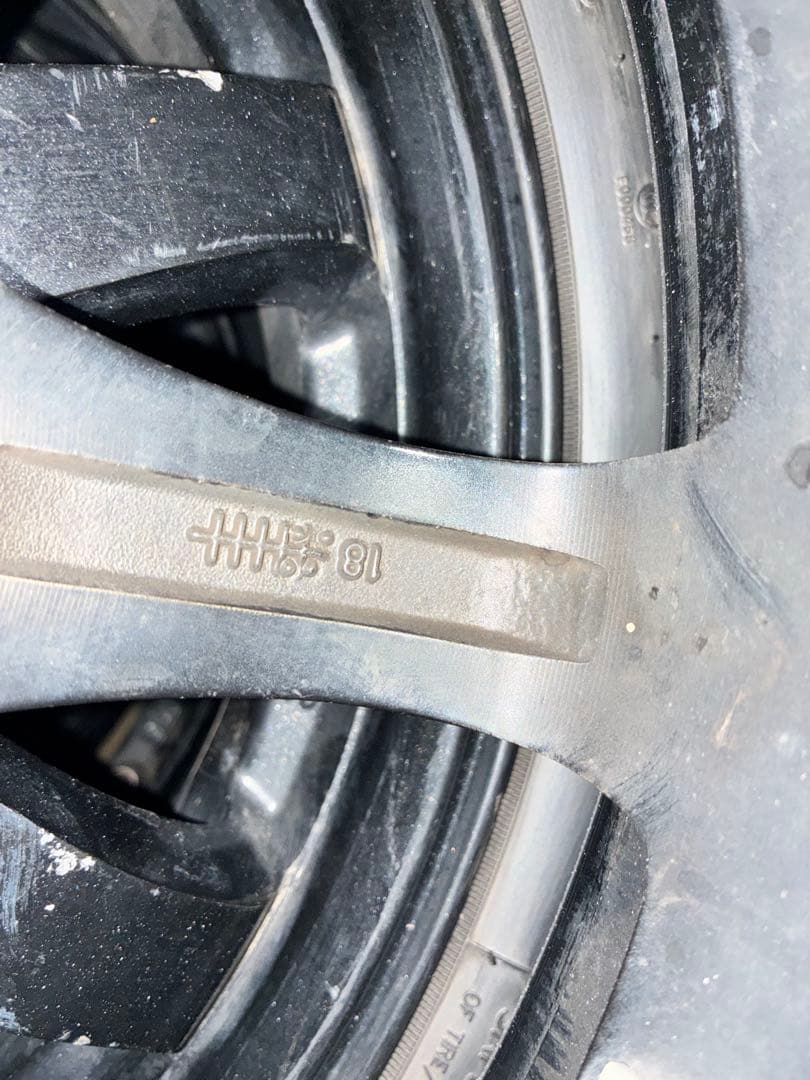 165/55R15 5スポーク　タイヤホイール4本セット