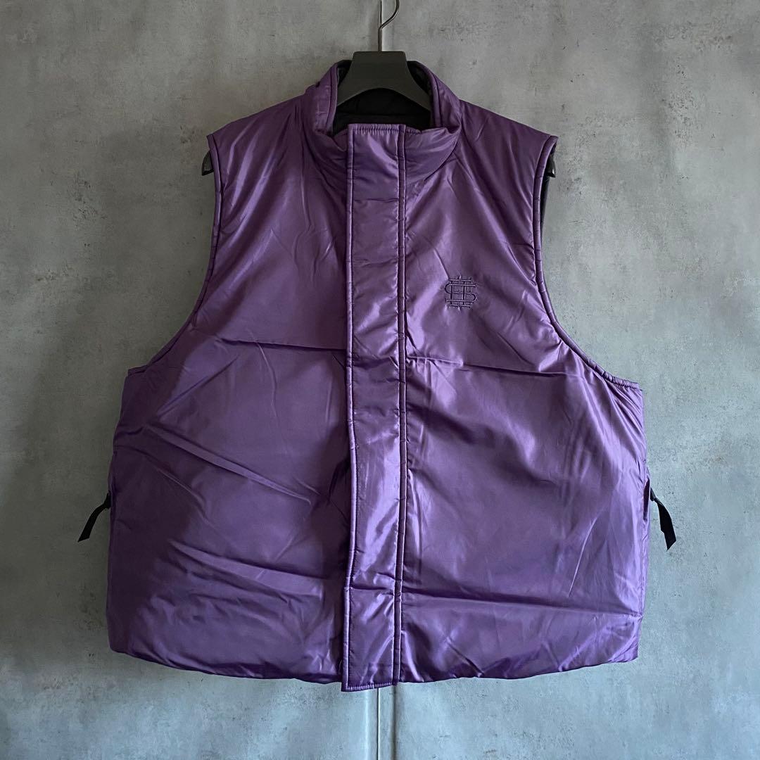 SEESEE リバーシブル パフベスト シーシー 中綿