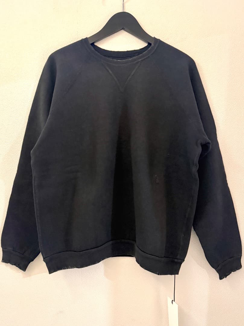未使用品A.PRESSE/VINTAGE DOUBLE V SWEATSHIRT