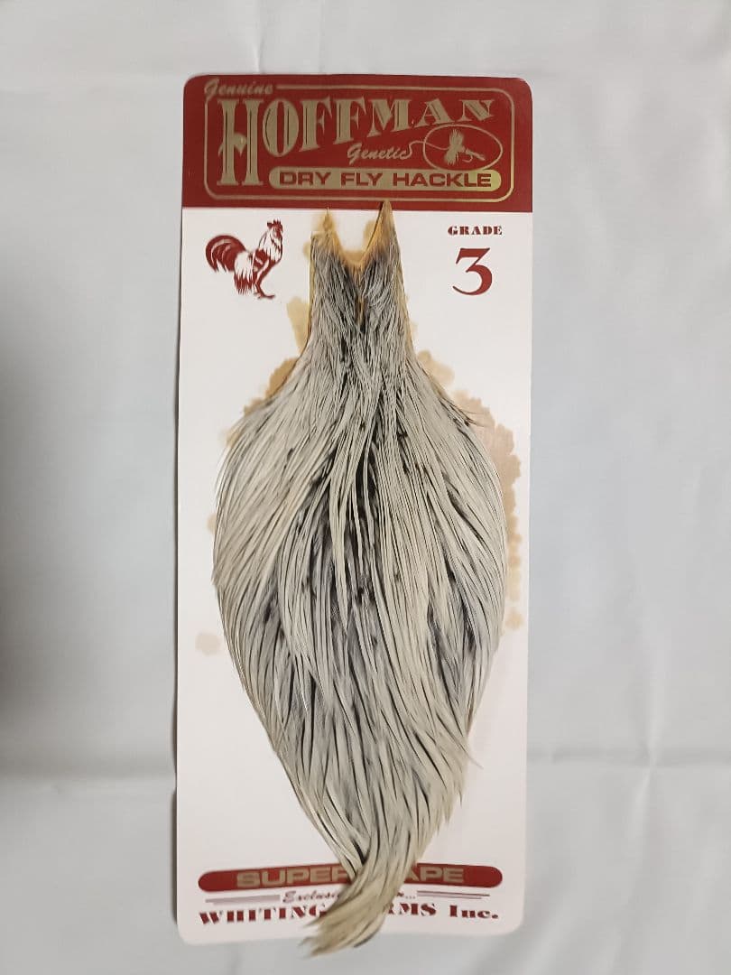 Hoffman ハックル 入手困難　シルバーバジャー　#3