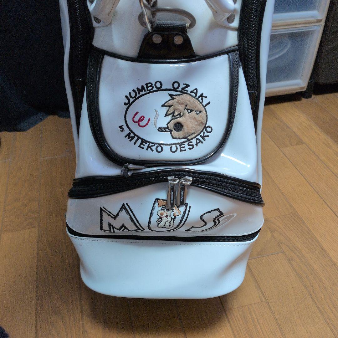 ジャンボ尾崎　ウエサコ　キャディーバッグとドライバー　パターのセット