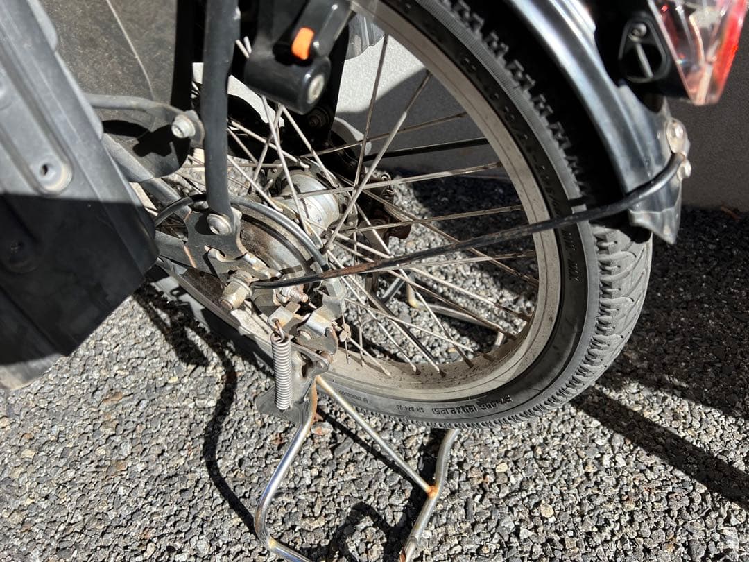 【直接引渡】パナソニック 電動アシスト自転車 チャイルドシート付き ３人乗り