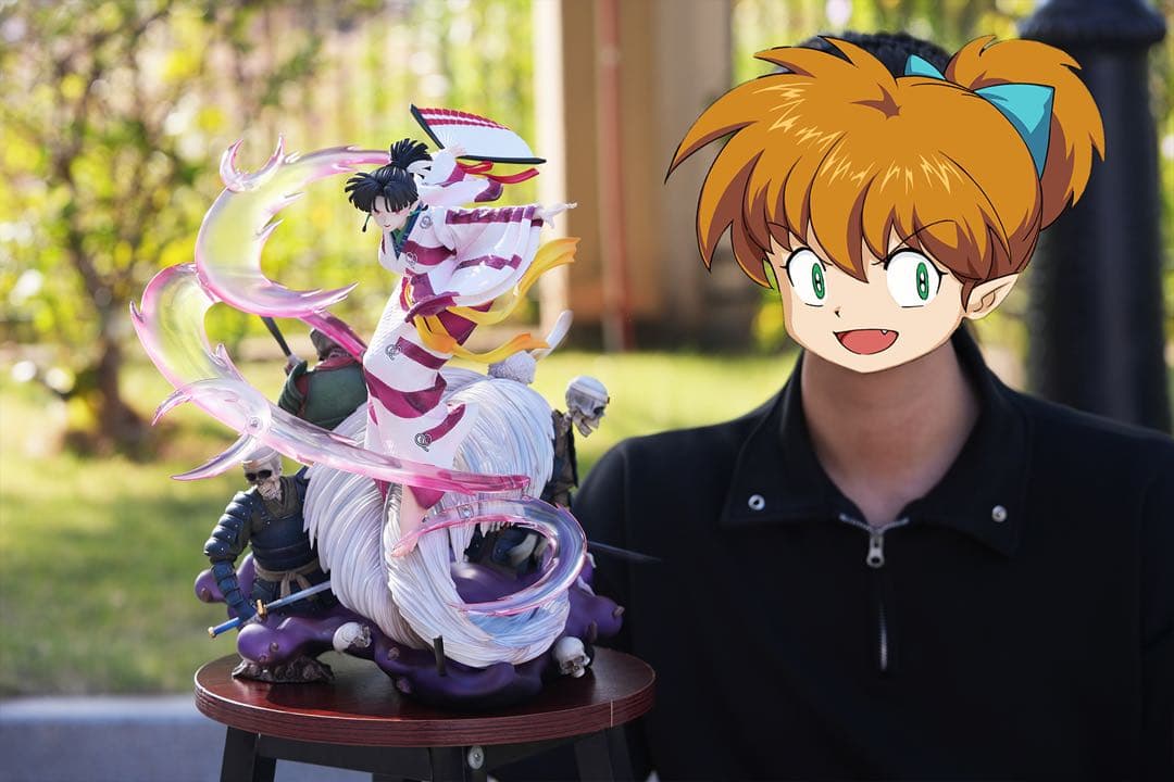 犬夜叉　神楽　ガレージキッド　フィギュア　完成品　即日発送