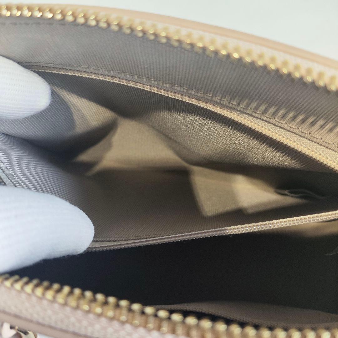 ✨美品✨　フルラ ミネルヴァ S サッチェル グレージュ 2way ハンドバッグ