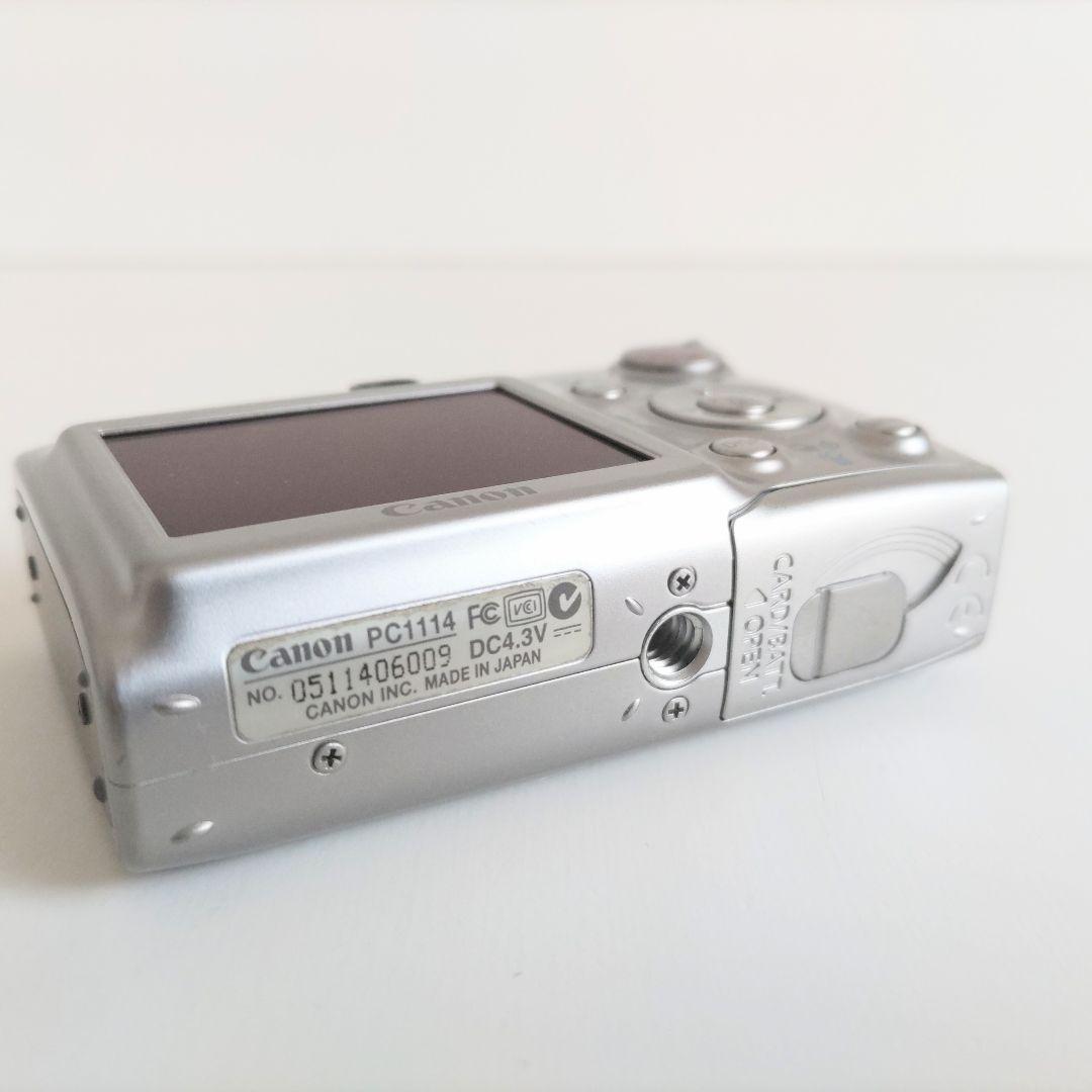 Canon デジカメ IXY DIGITAL 600 シルバー PC1114