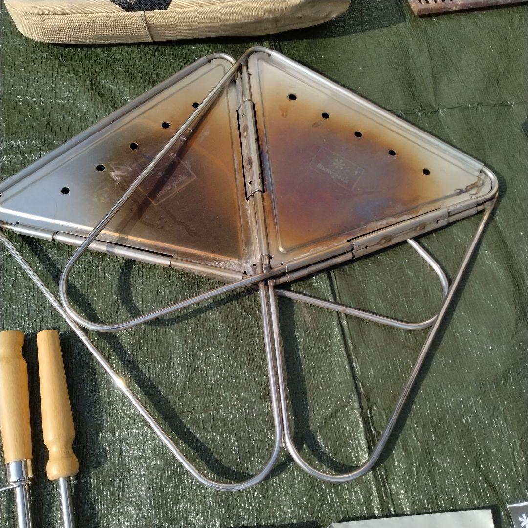 スノーピーク 焚火台Lスターターセット+オプションセット