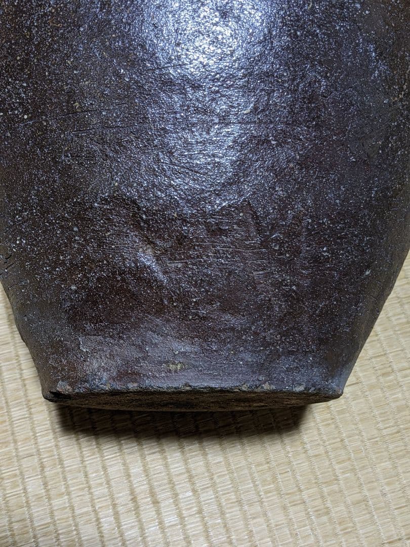 ♦古丹波 焼締め壺 穴窯時代 室町時代〜桃山時代 花器 古美術品 骨董品
