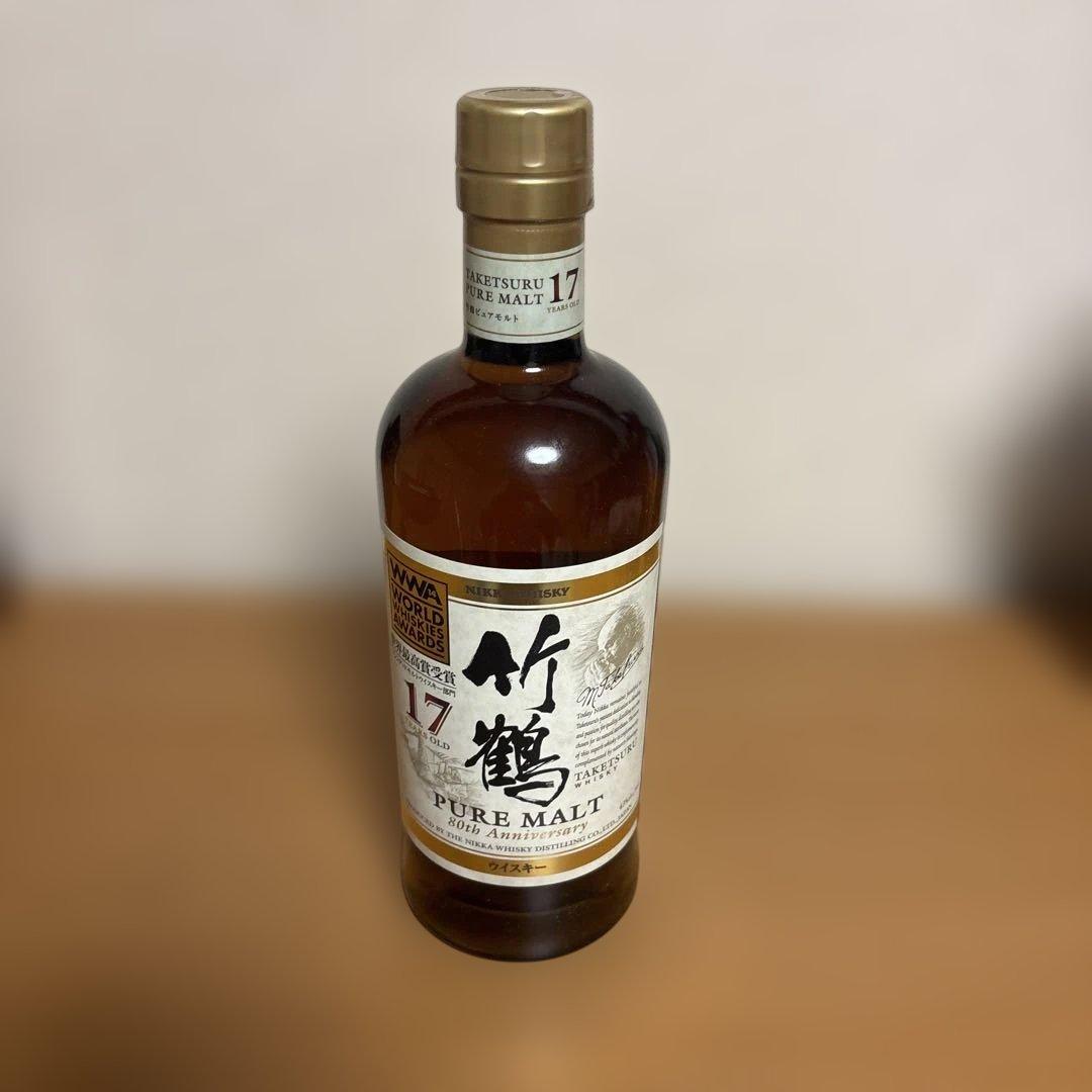 竹鶴17年ピュアモルト700ml （WWA2014受賞記念ラベル）